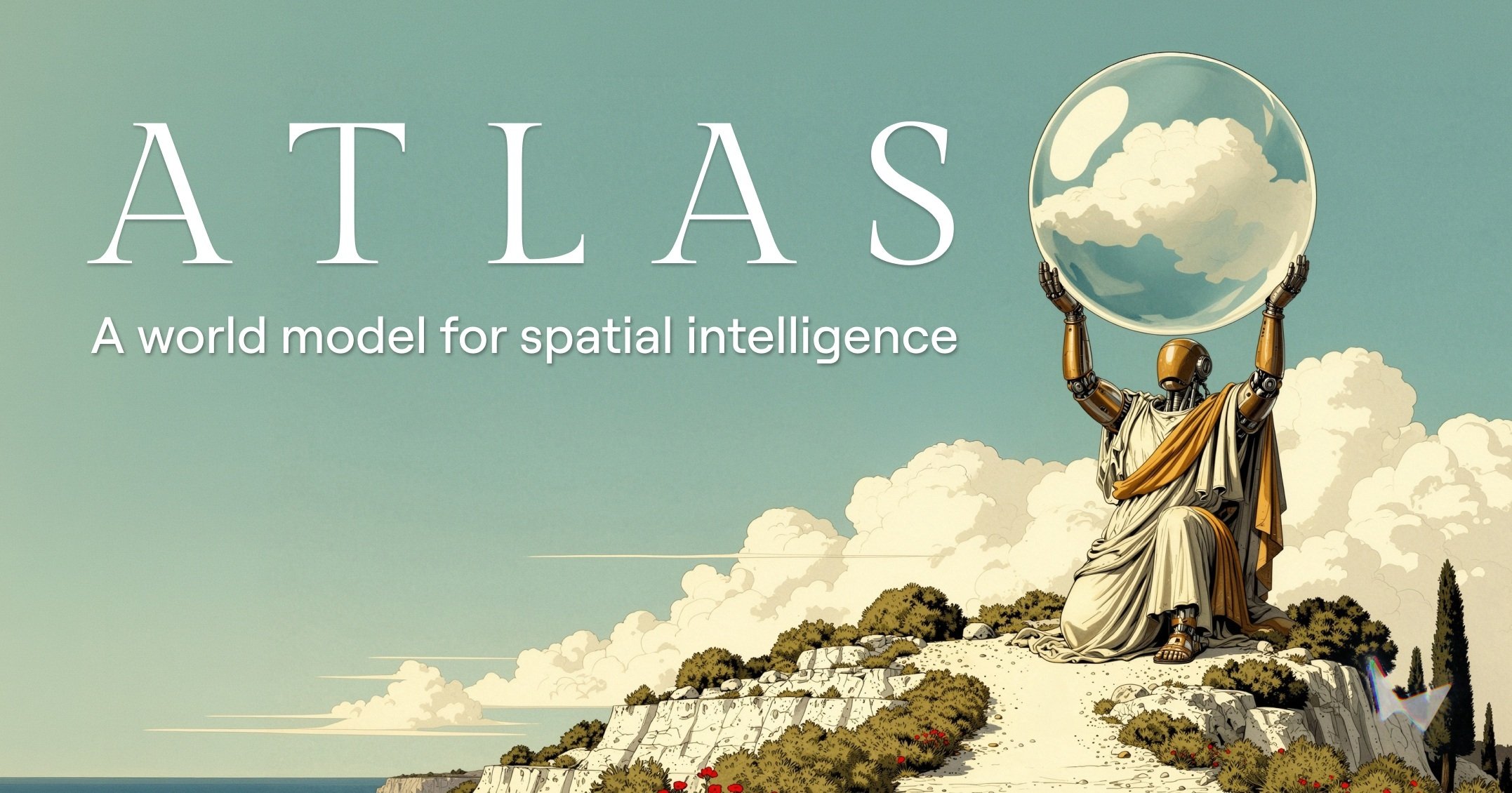World Labs 发布 Atlas 世界模型：从一张图生成、重建、模拟整个世界 封面
