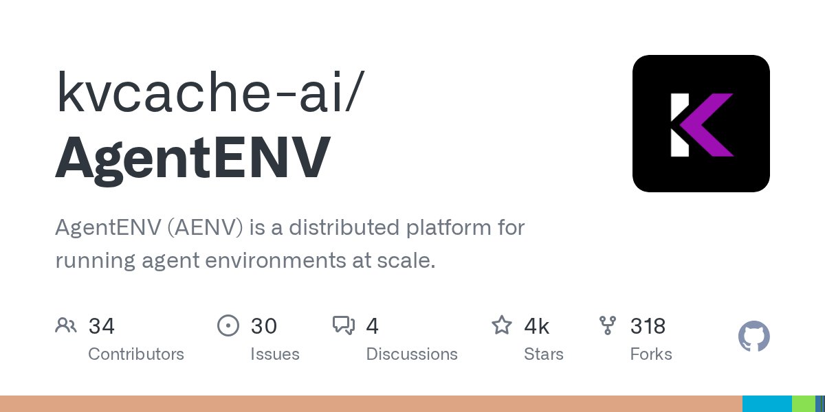 DSec 开源组件 AgentENV 的 GitHub 主页