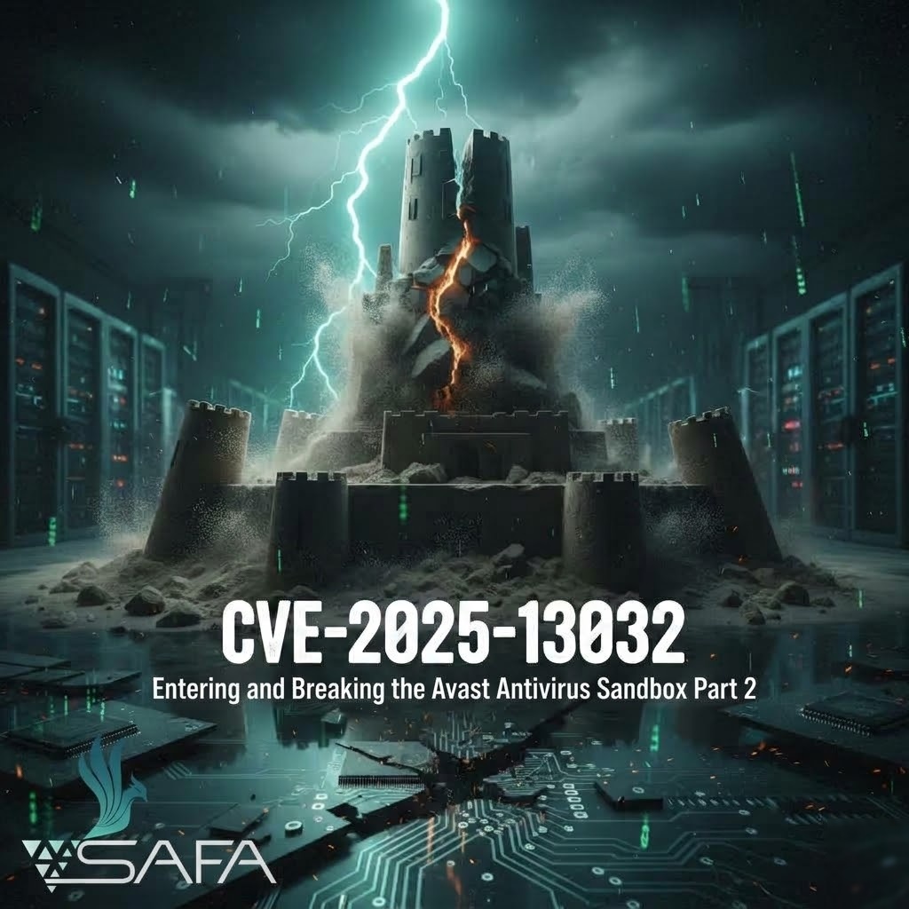 SAFA 团队发布的 CVE-2025-13032 研究封面