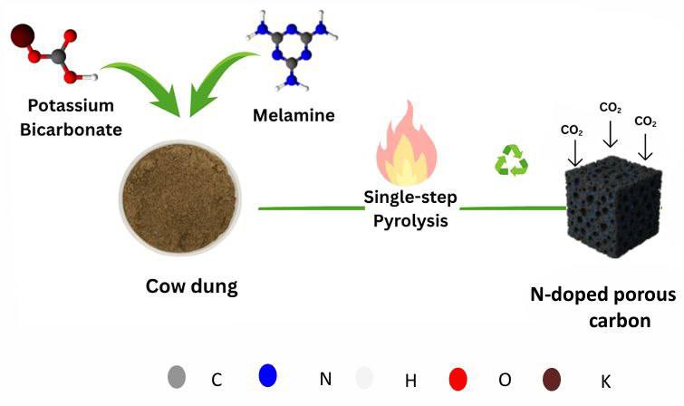 印度科学家用牛粪捕碳：NDPC-1新材料性能提升58%，30°C即可工作