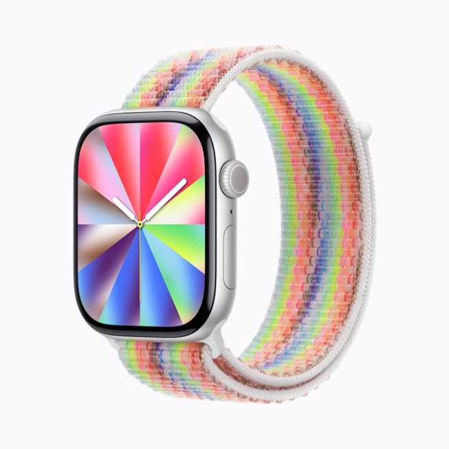 Apple 推出全新 Pride Edition Sport Loop 表带，多彩致敬 LGBTQ+ 社区 封面