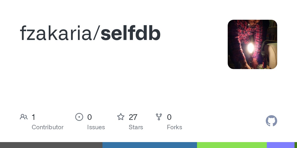 SELF 技术解读：把 ELF 可执行文件搬进 SQLite，整个 userland 装进一个可查询文件 封面