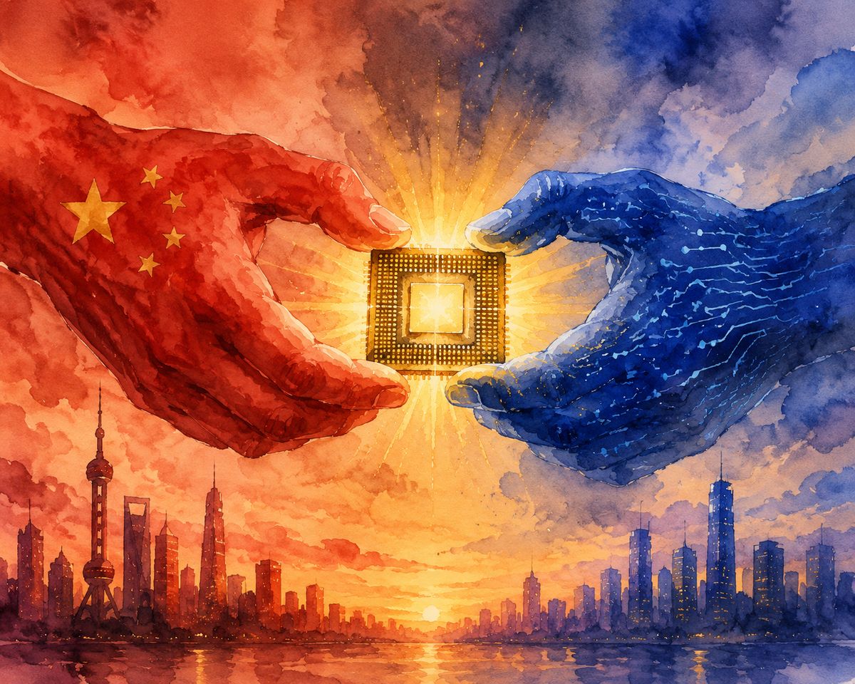 香港处理中国过半芯片进口创历史新高:AI贸易重塑亚洲供应链 封面