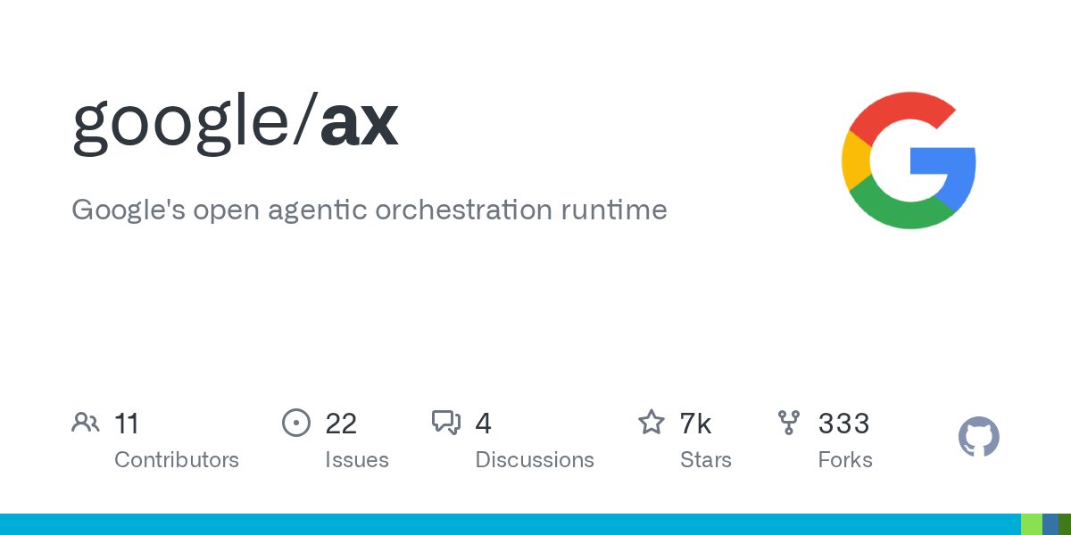 google/ax 的 GitHub 仓库卡片