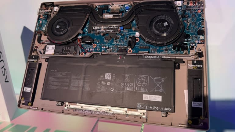 华硕 Arm AI PC 相关现场图