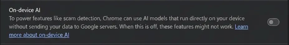 Chrome 147 设置截图