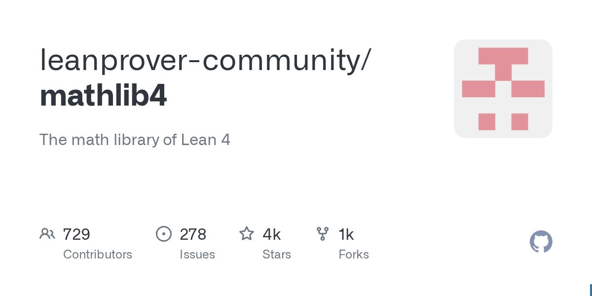 Lean mathlib 仓库