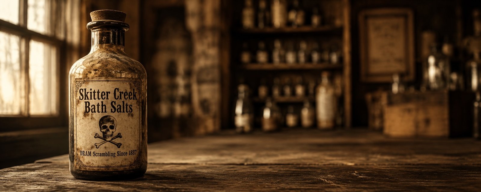 Skitter Creek Bath Salts — DRAM Scrambling Since 1887
