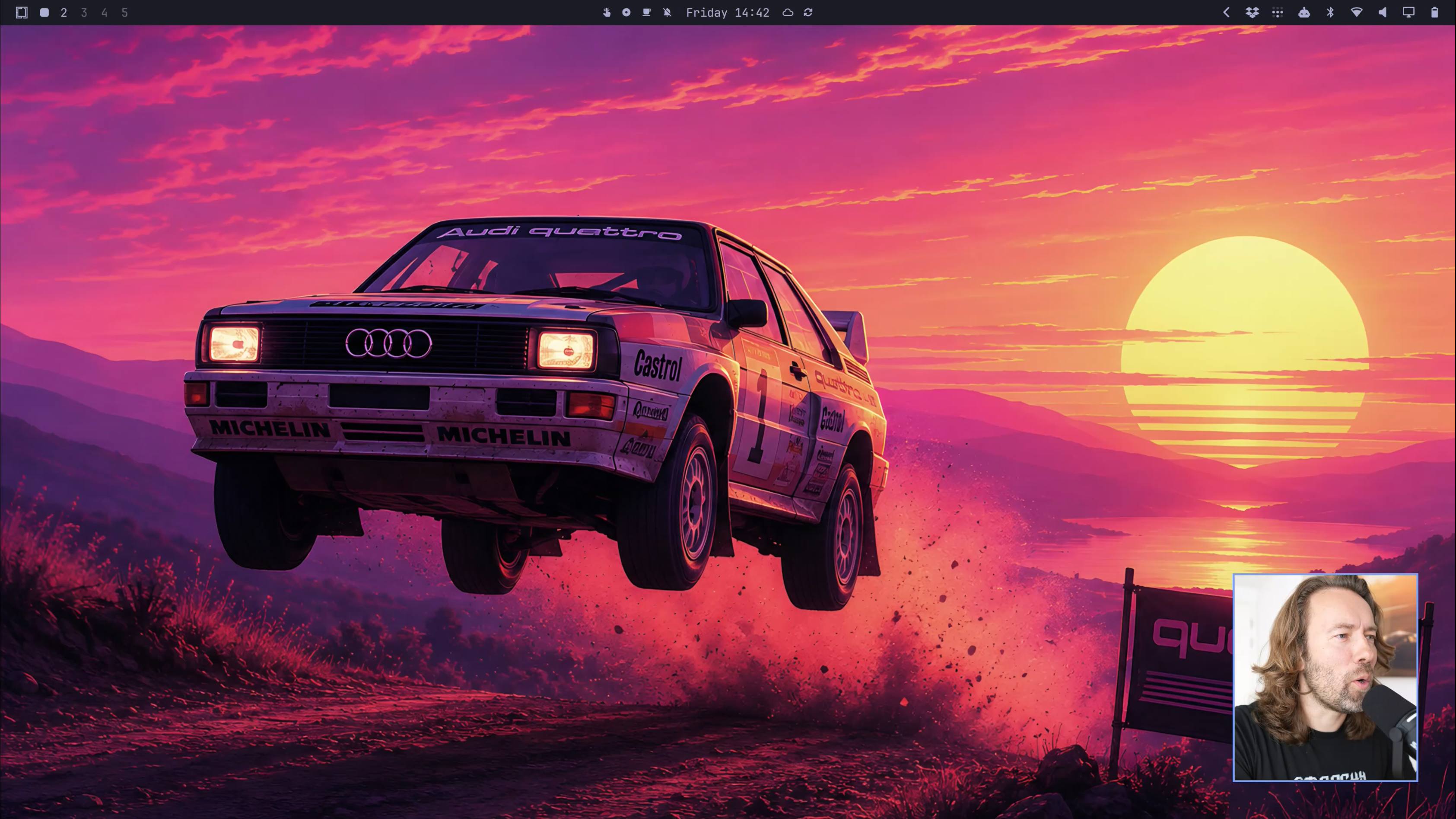 Omarchy 4 Quattro 桌面