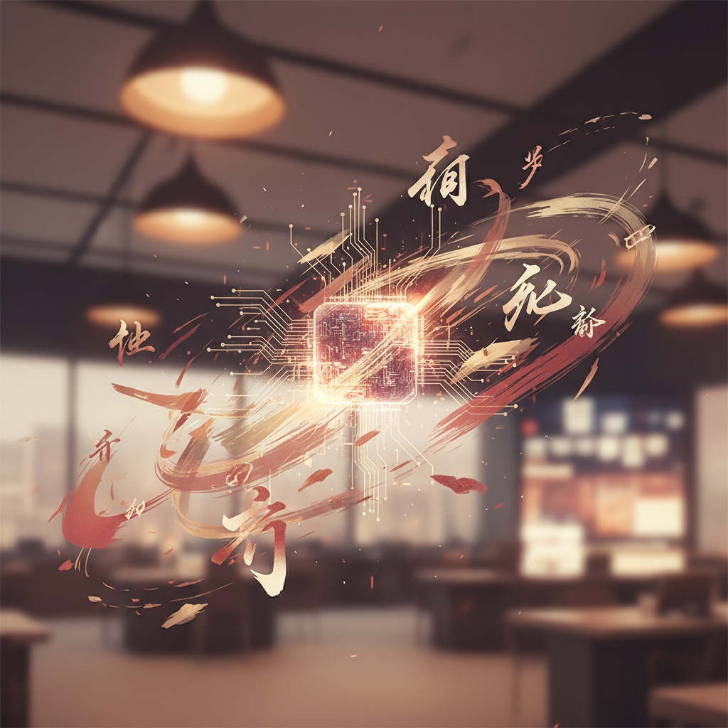 人民网给 AI 征集中文名主题配图