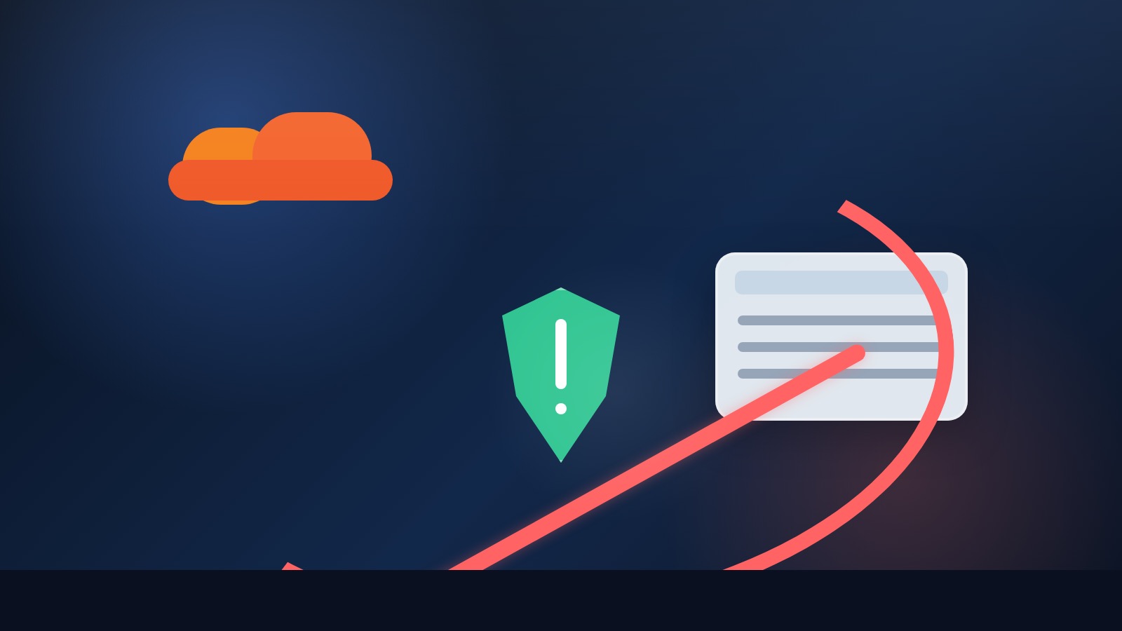 Cloudflare 与 archive.today 的 DNS 争议示意图
