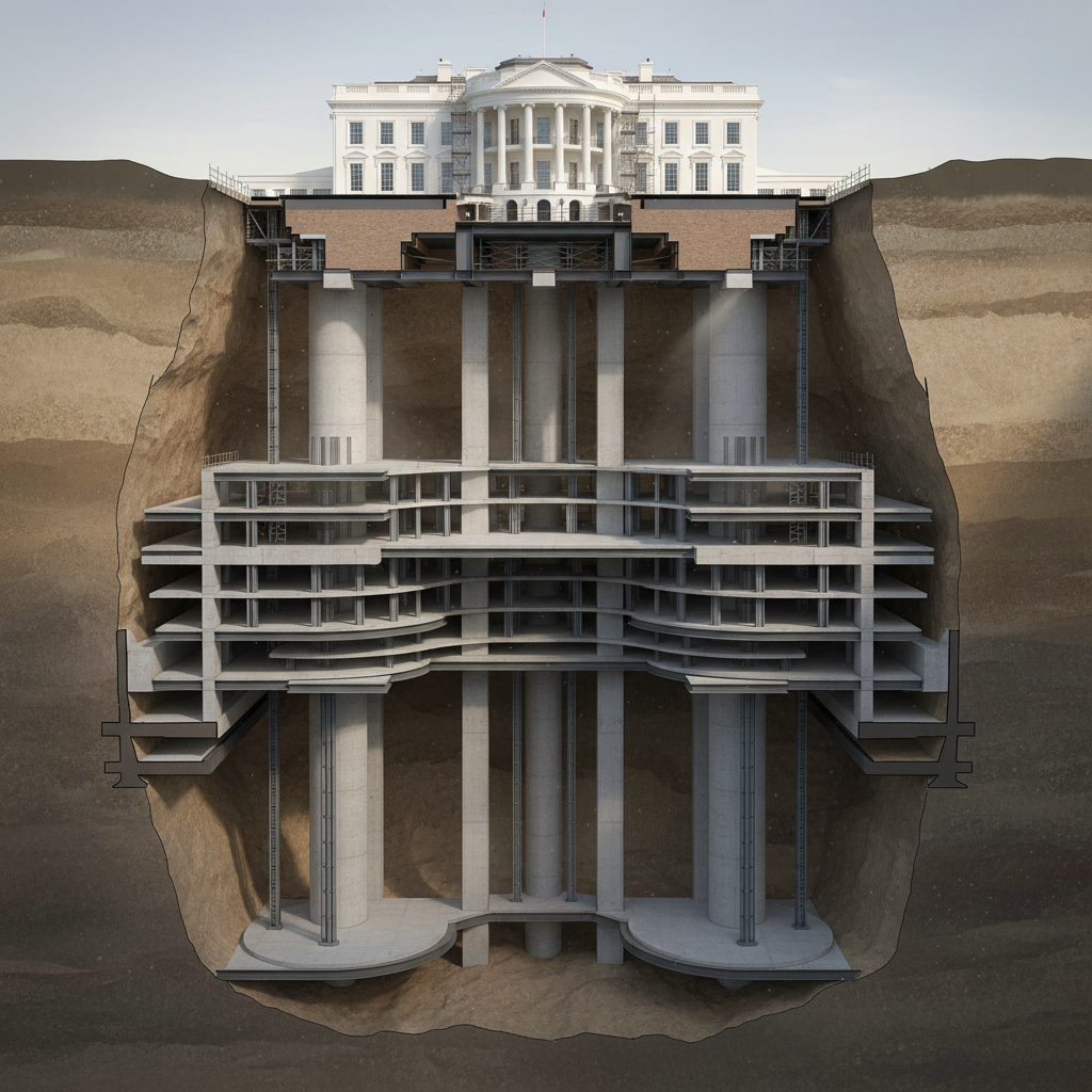 白宫新宴会厅项目示意