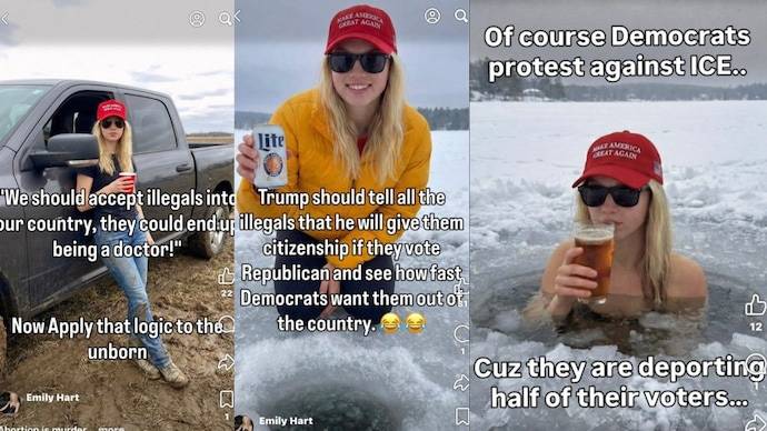 一个印度医学生用AI捏造MAGA网红，收割美国保守派数千美元