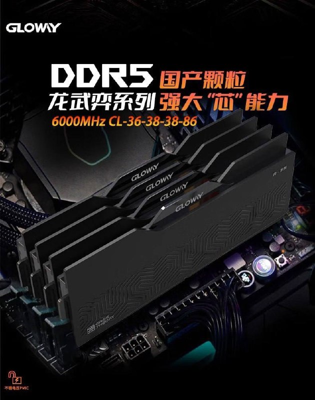长鑫 DDR5 产品宣传图