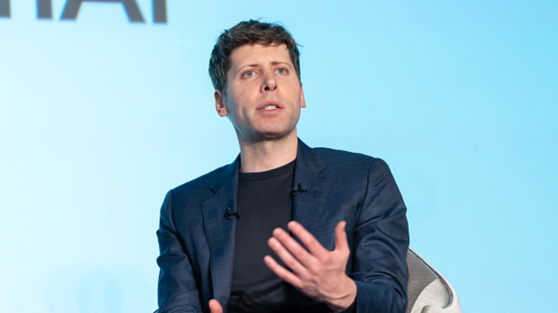OpenAI CEO Sam Altman (left) with SoftBank CEO Masayoshi Son in Tokyo, Feb 2025. Source: CNBC/Getty Images