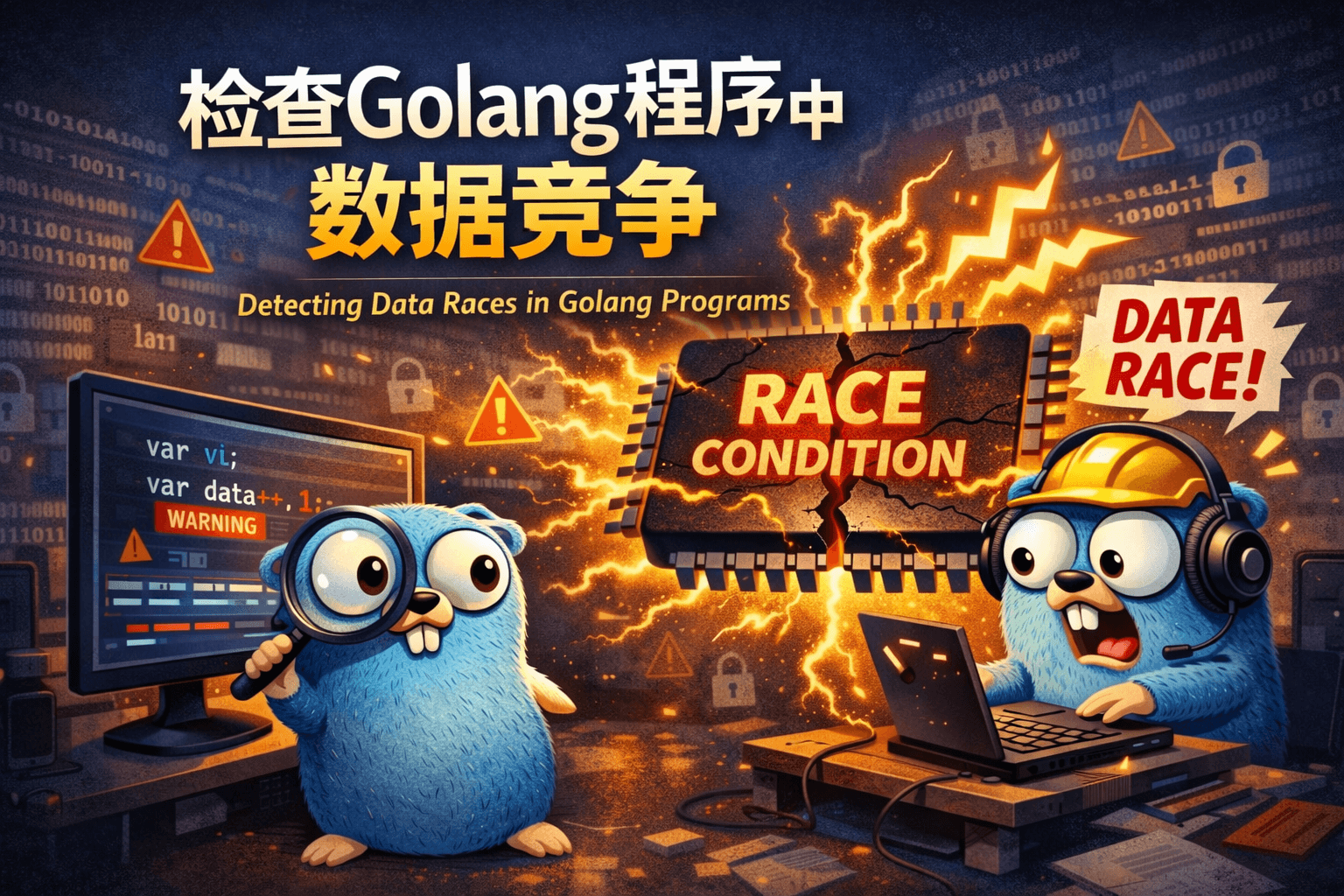 检查Golang程序中的数据竞争