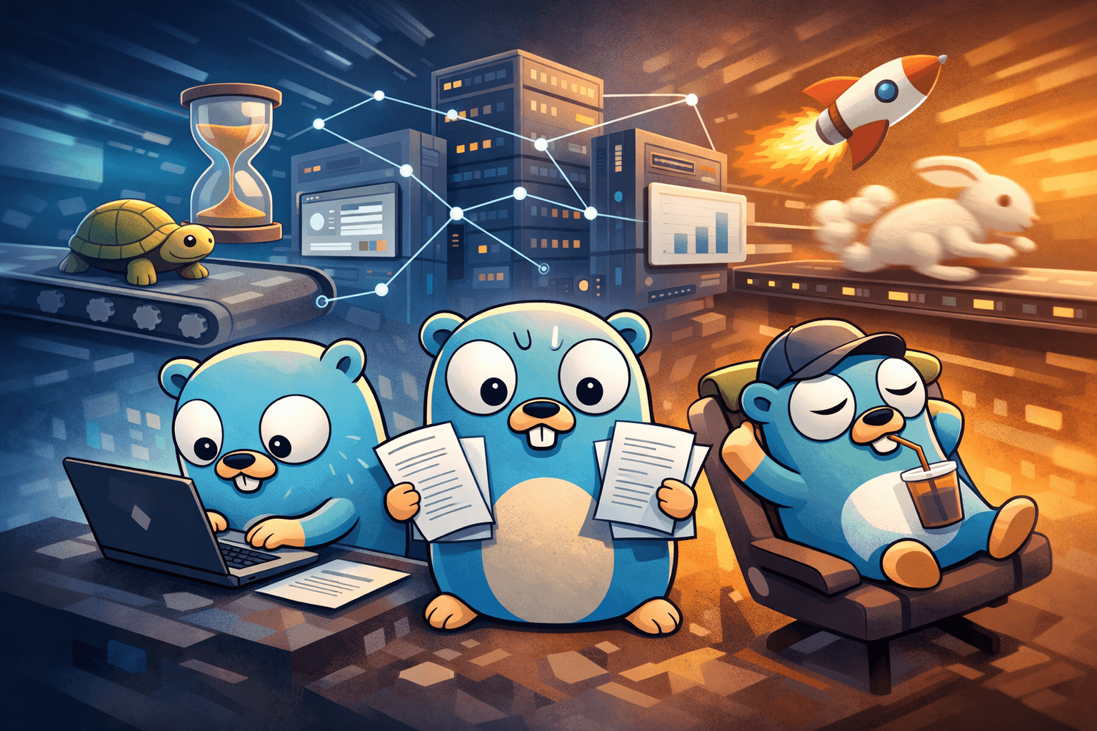 Go并发并不一定最快